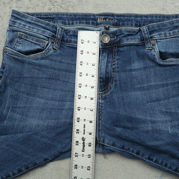 Kut from the Kloth Indigo Straight Leg Jeans - Picture 8 of 16